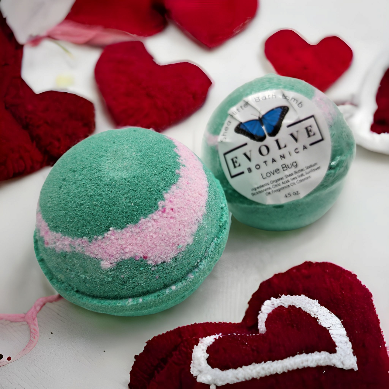 Evolve Botanica Bath Bombs Bath Bomb - Love Bug (Seasonal - Easter)