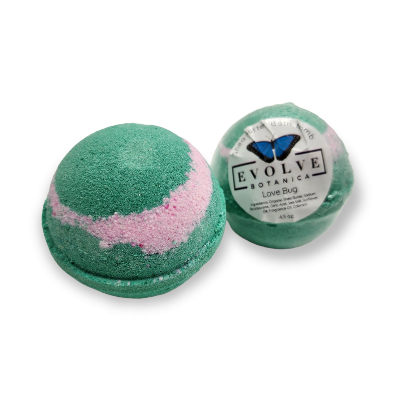 Evolve Botanica Bath Bombs Bath Bomb - Love Bug (Seasonal - Valentines)
