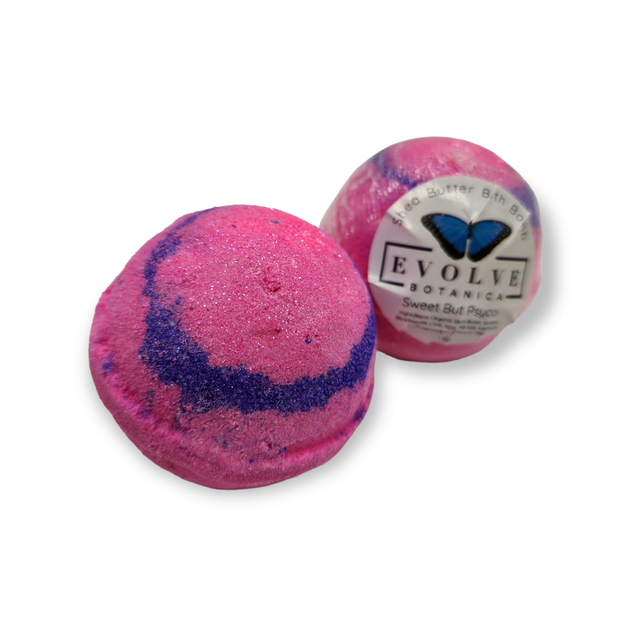 Evolve Botanica Bath Bombs Bath Bomb - Sweet but Psycho (Seasonal - Valentines)