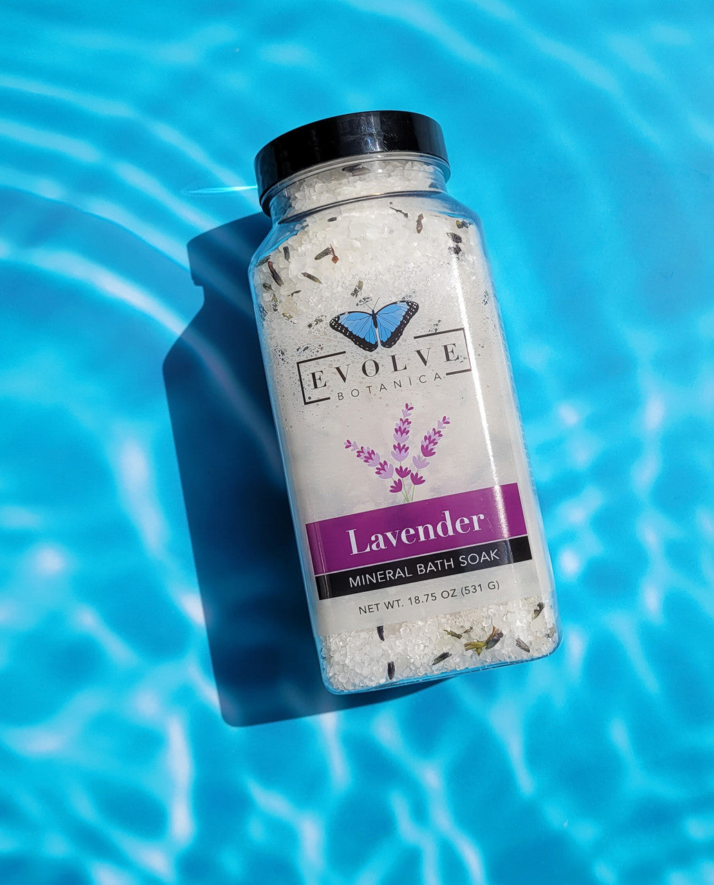 Mineral Soak - Lavender Spa (Bath Salt) Bath & Shower Evolve Botanica