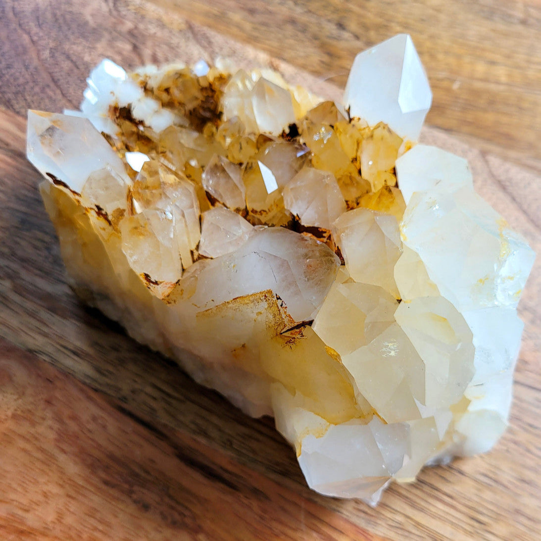 Golden Healer Quartz Cluster - Arkansas Gifts and Accessories Evolve Botanica