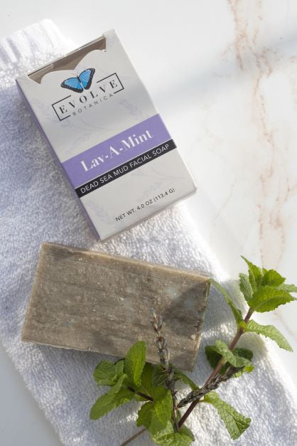 Standard Soap - Lav-A-Mint Dead Sea Mud (Facial Soap) Standard Soaps Evolve Botanica