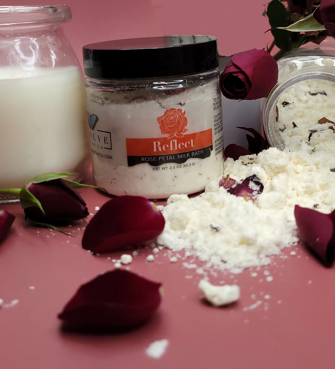 Evolve Botanica Milk Baths Milk Bath - Reflect (Rose) mini