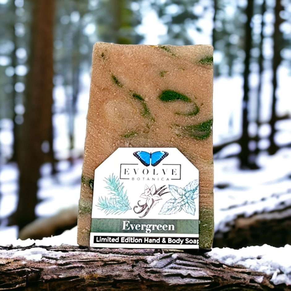 Evolve Botanica Seasonal Soap - Evergreen (Christmas, Holiday, Seasonal)