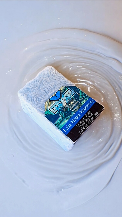 Evolve Botanica Specialty Soap - Lake House Hideaway (Limited Edition Salt Bar)