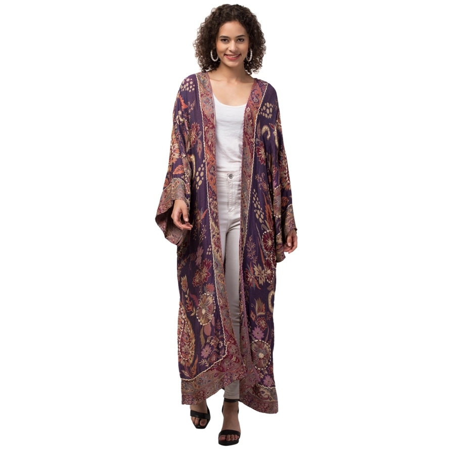 Willow Thick Stitch Kimono