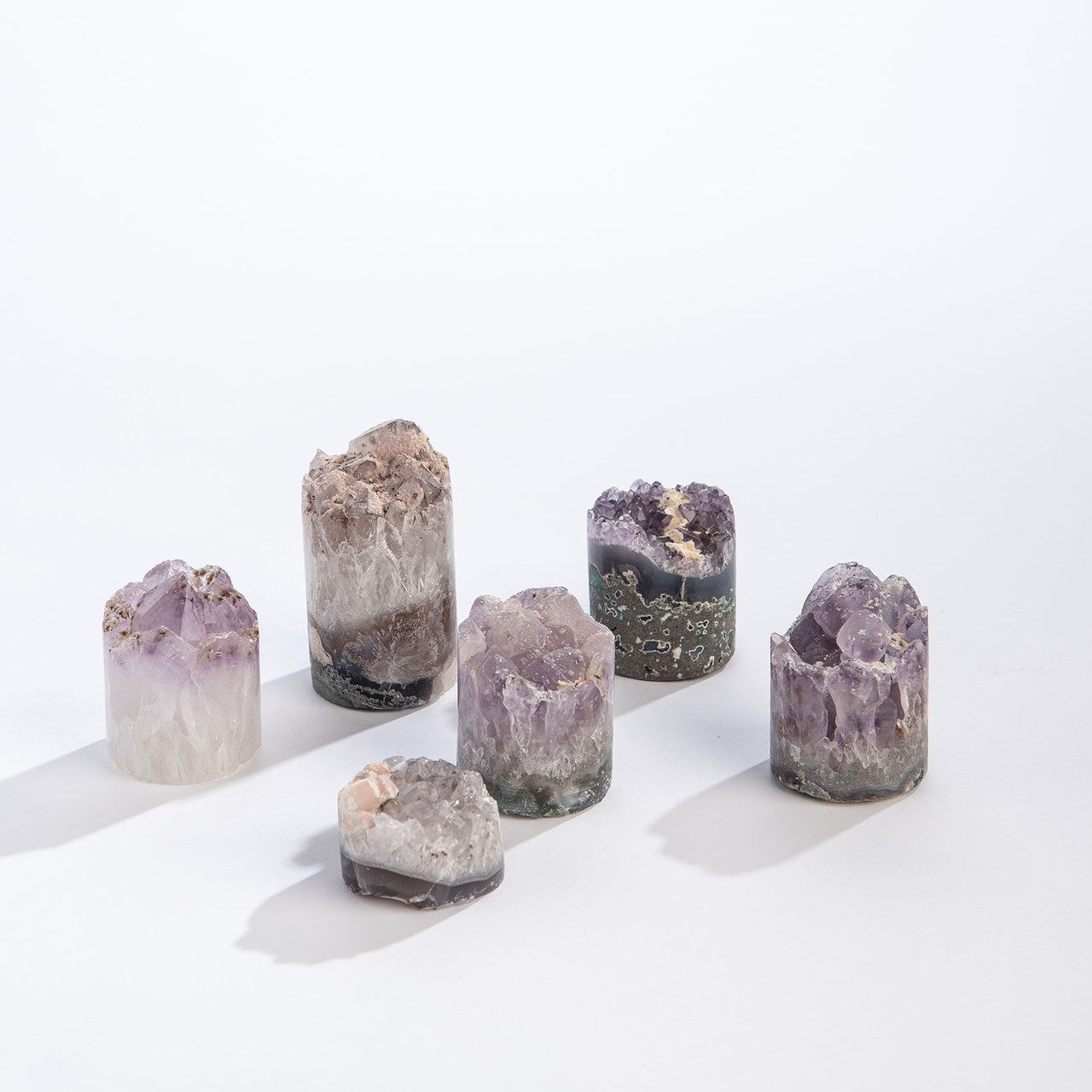 Evolve Botanica Calcite Amethyst Crystal Cupcake