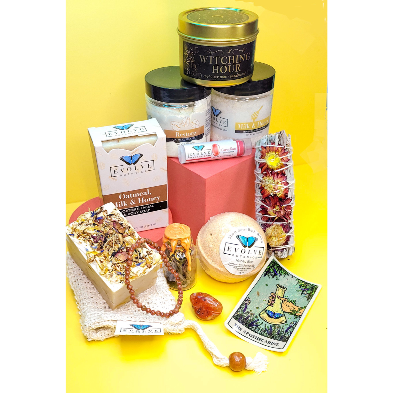 Flame & Flora Gift Set