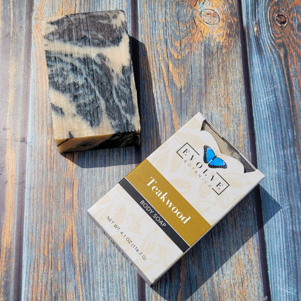 Standard Soap - Teakwood Standard Soaps Evolve Botanica