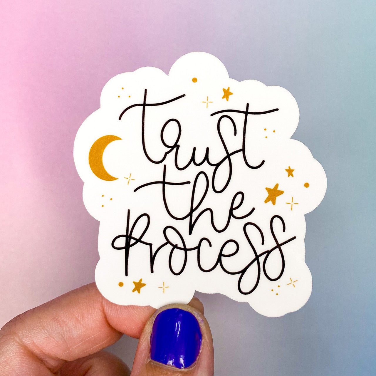 Evolve Botanica Sticker - Trust the Process