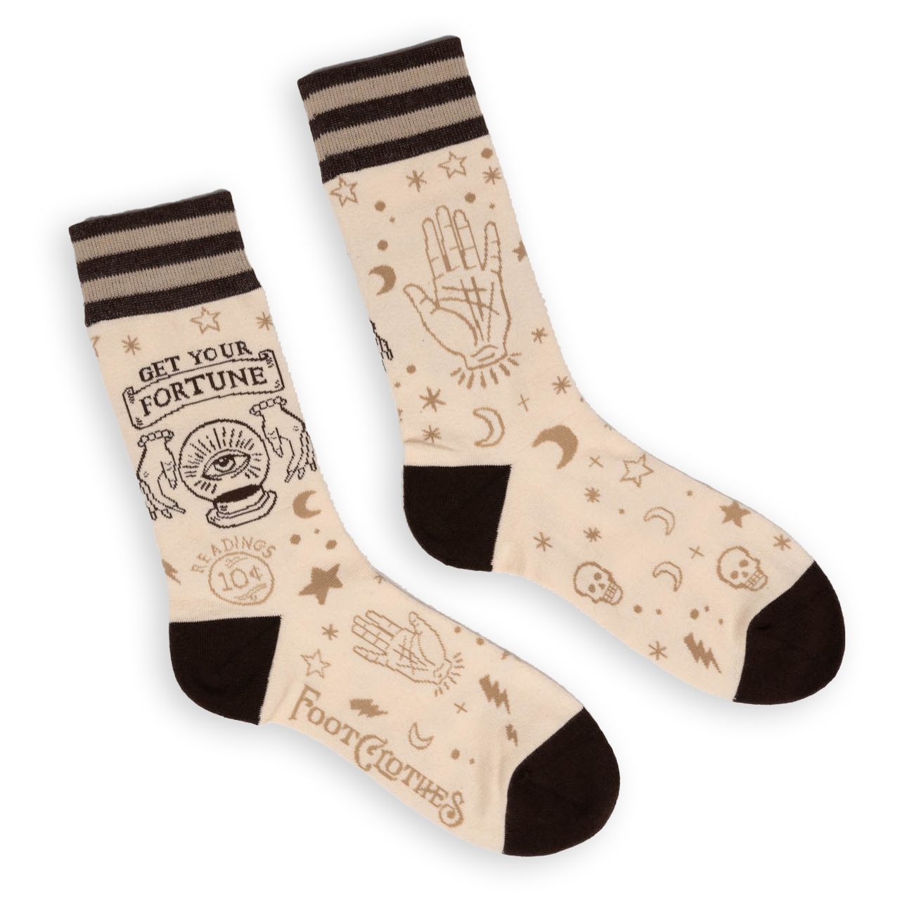 Evolve Botanica Fortune Teller Crew Socks