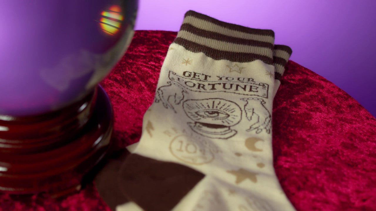 Evolve Botanica Fortune Teller Crew Socks