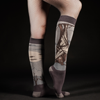 Evolve Botanica Bat Knee High Socks