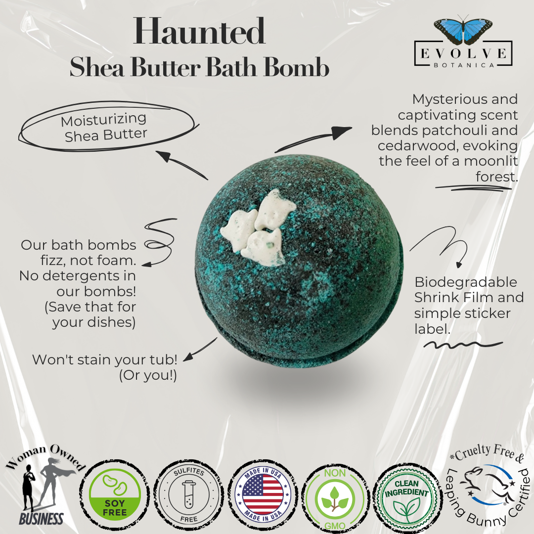 Haunted Bath Bomb - Hemlock, Ferns