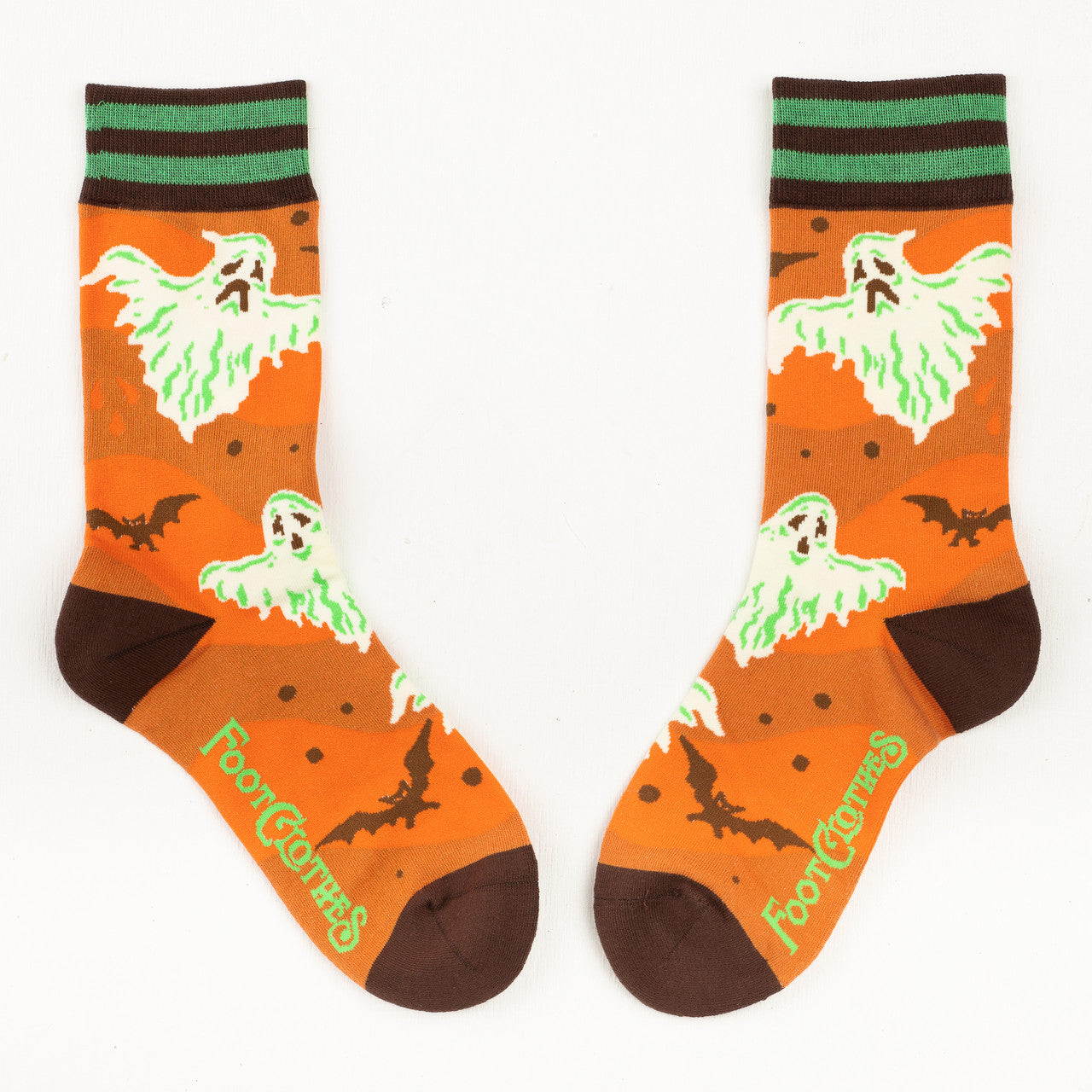 Evolve Botanica Vintage Ghost Crew Socks