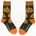 Evolve Botanica Jack O'Lantern Crew Socks