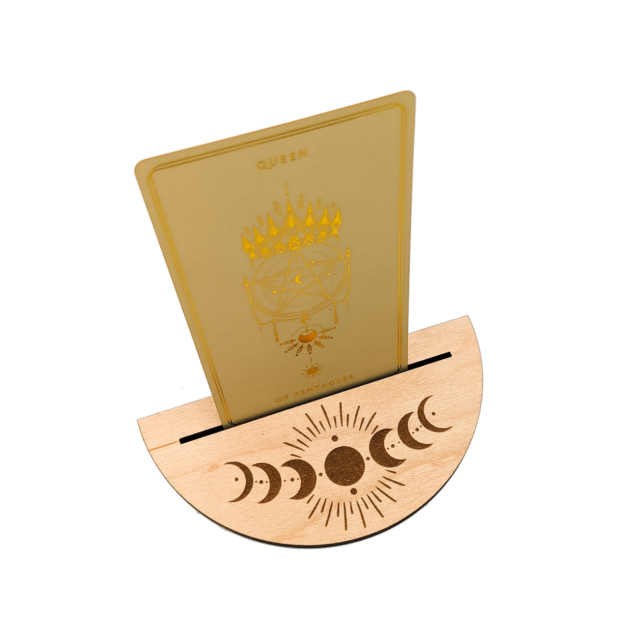 Evolve Botanica Ritual Pursuits Gifts and Accessories Tarot Card Stand - Moon Phase - Card of the Day