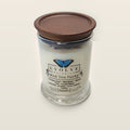 Evolve Botanica Mad Tea Party 6.5 oz soy sipper candle with wood lid, hand-poured in Marietta GA
