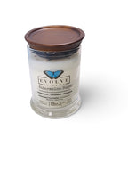 Evolve Botanica Watermelon Sugar 6.5 oz soy sipper candle, crystal candle on white background, hand-poured in Marietta GA