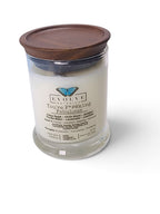 Evolve Botanica You're F#$King Fabulous 6.5 oz soy sipper candle, crystal candle on white background, hand-poured in Marietta GA