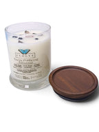 Evolve Botanica You're F#$King Fabulous 6.5 oz soy sipper candle, crystal candle on white background, hand-poured in Marietta GA