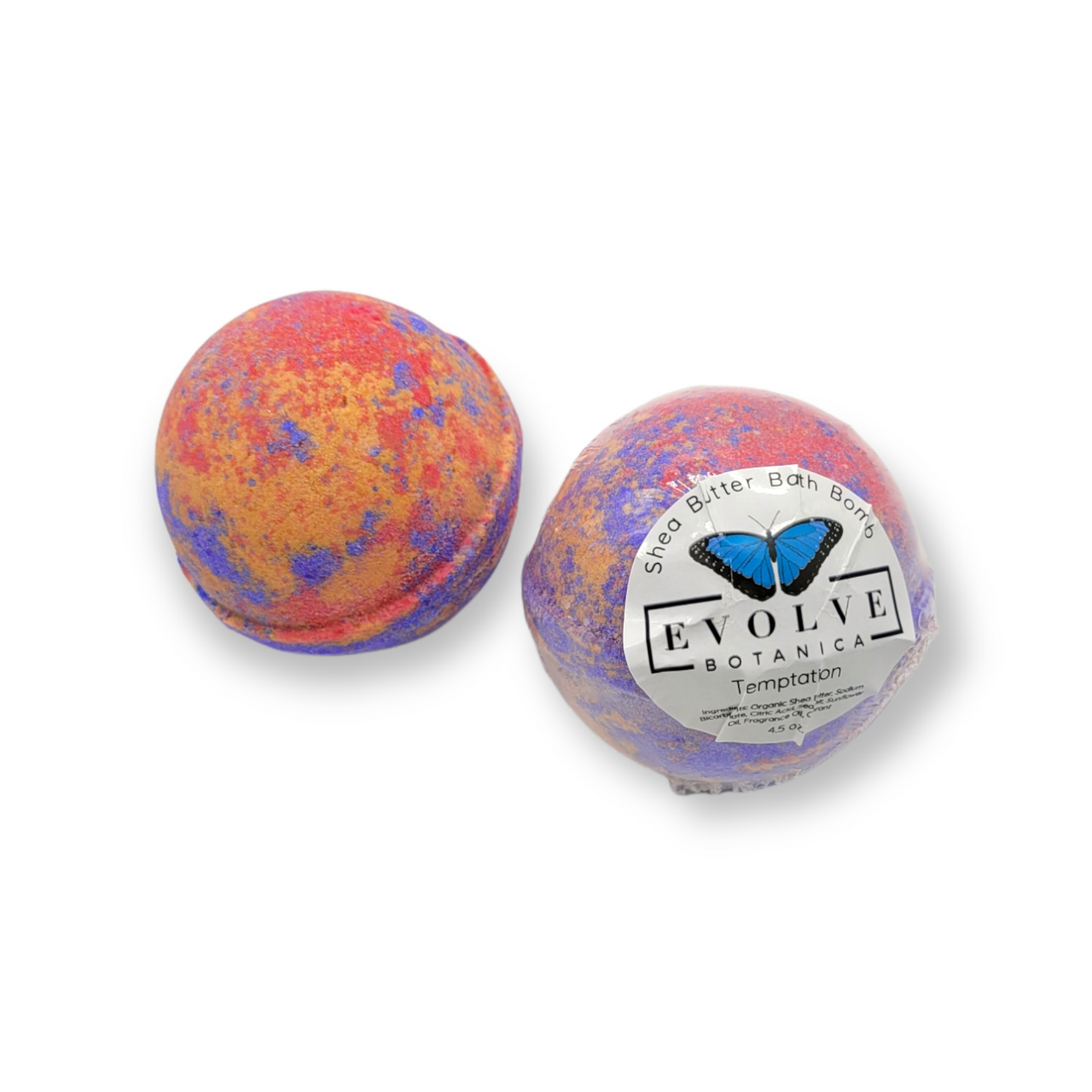 Evolve Botanica Bath Bombs Bath Bomb - Temptation