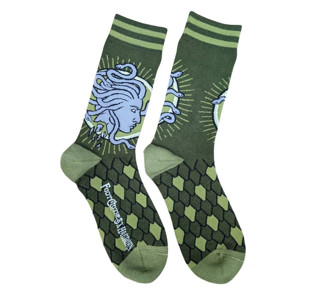 Evolve Botanica Medusa Crew Socks