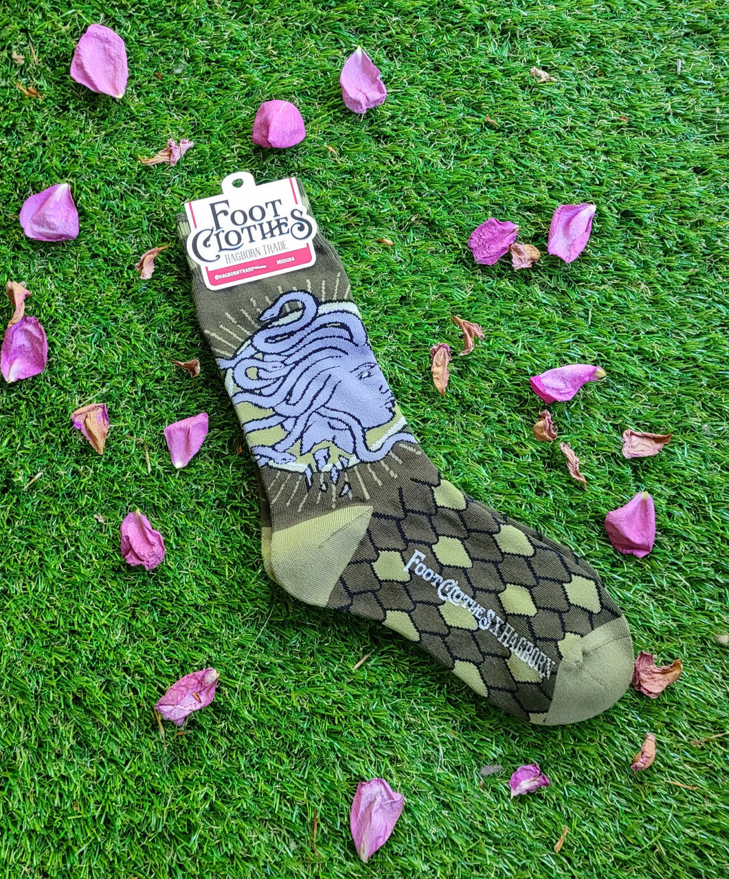 Evolve Botanica Medusa Crew Socks
