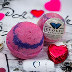 Evolve Botanica Bath Bombs Bath Bomb - Sweet but Psycho (Seasonal - Valentines)