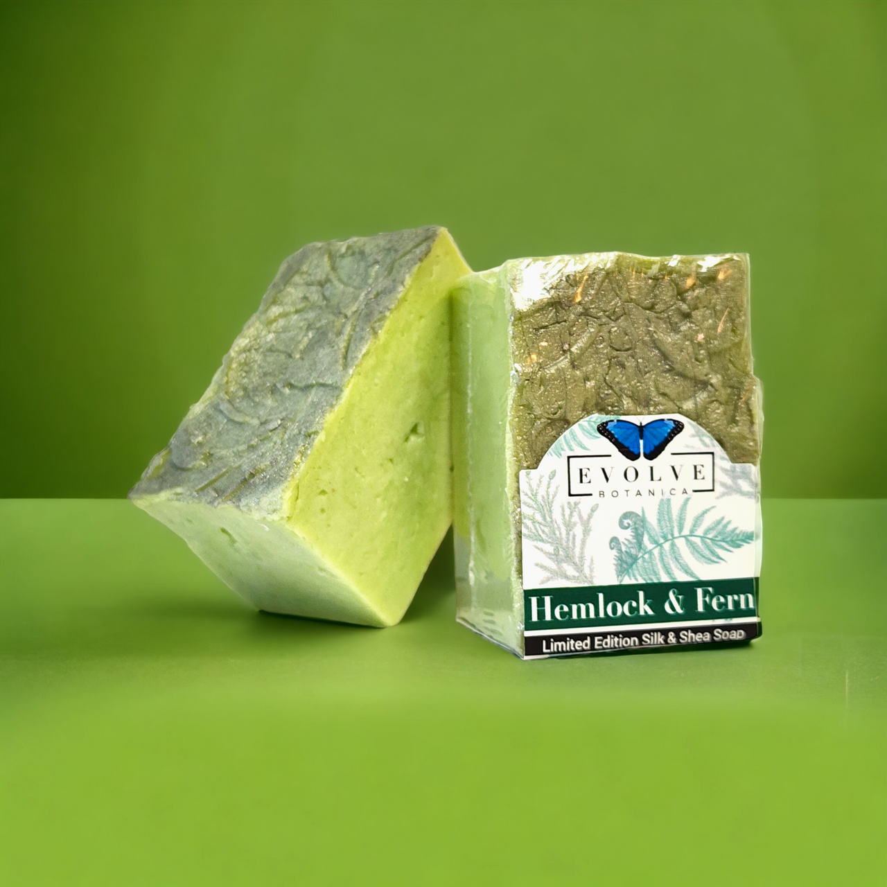 Specialty Soap - Hemlock & Fern (Seasonal, Spring, Father's Day) Evolve Botanica