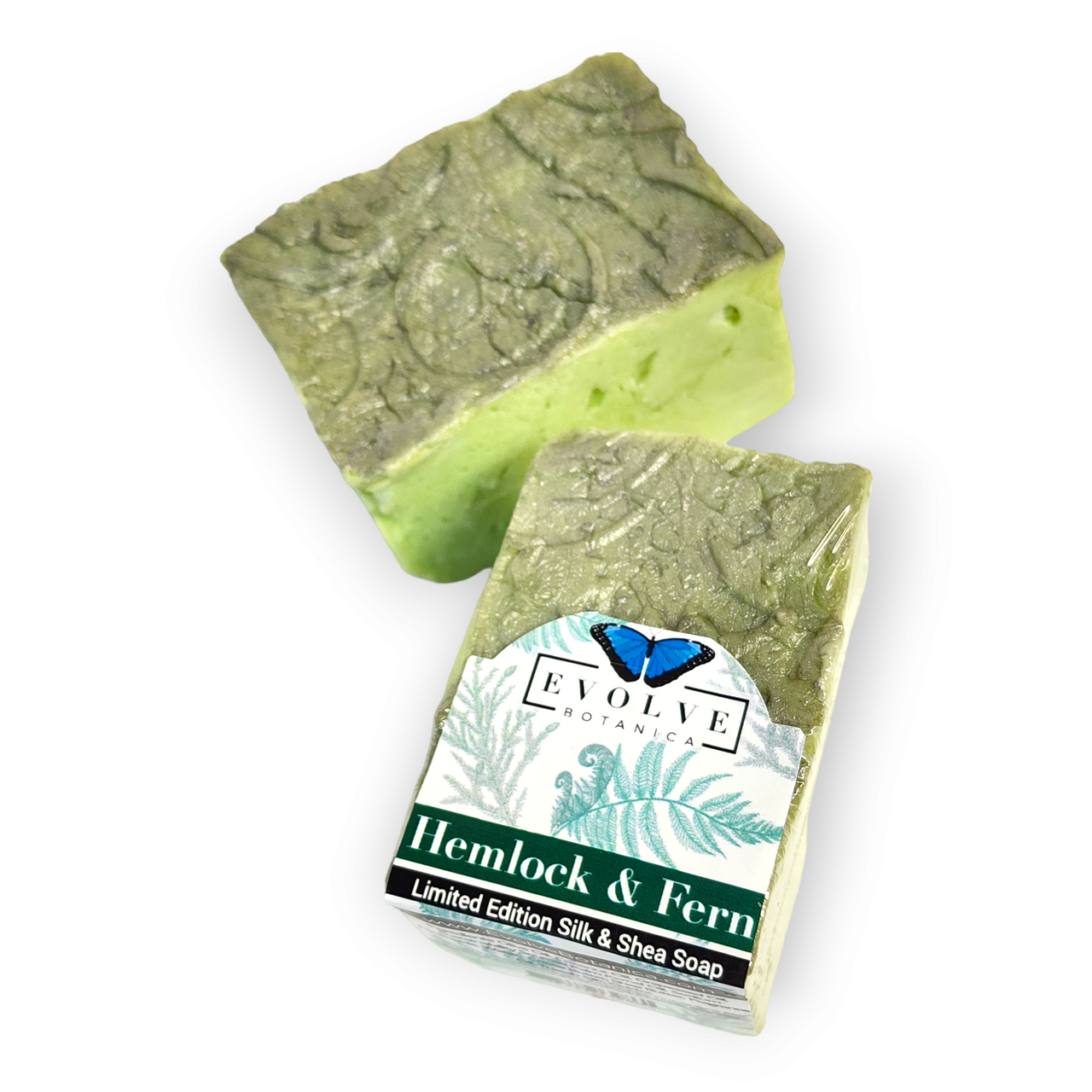 Specialty Soap - Hemlock & Fern (Seasonal, Spring, Father's Day) Evolve Botanica