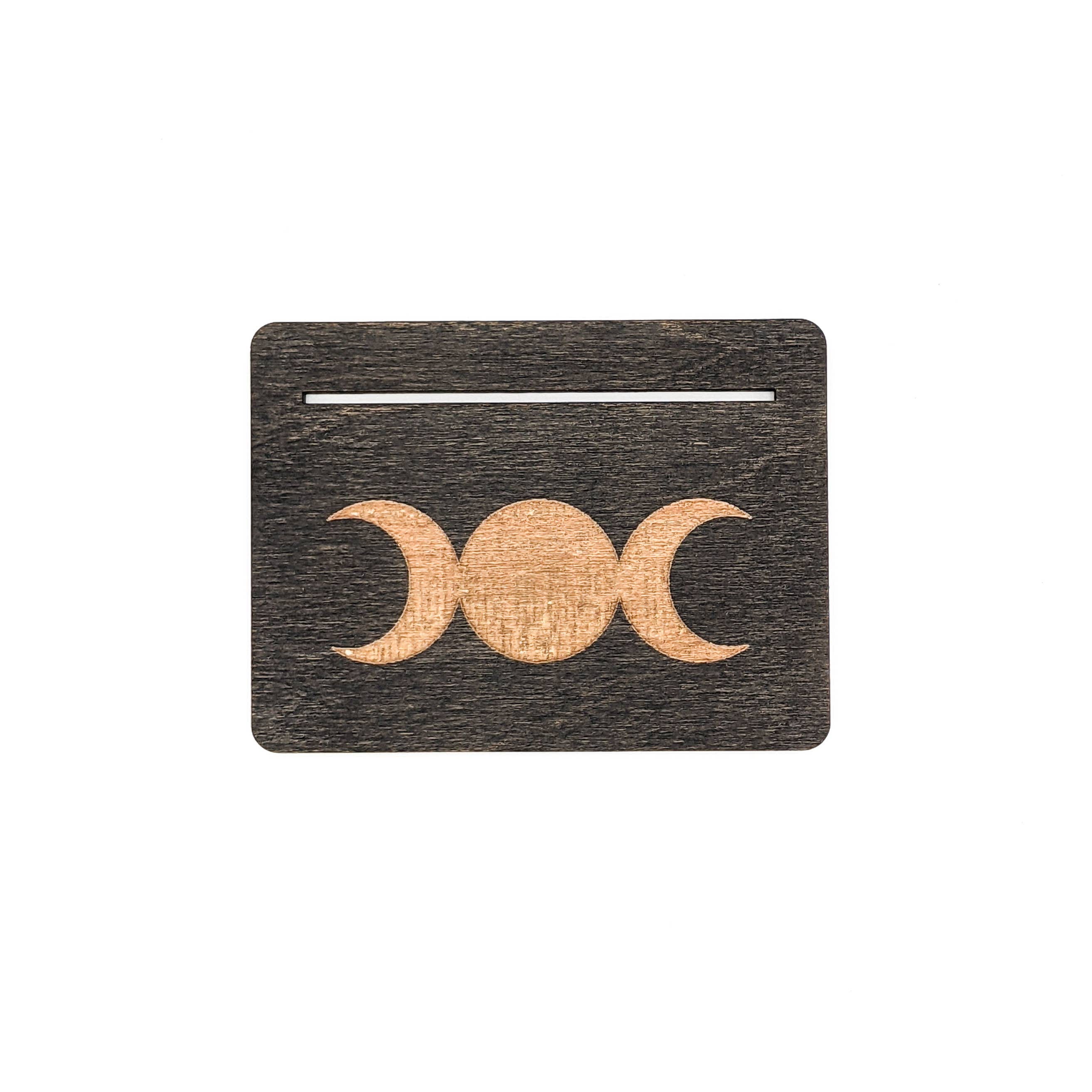 Triple Moon Tarot Card Stand - Card of the Day