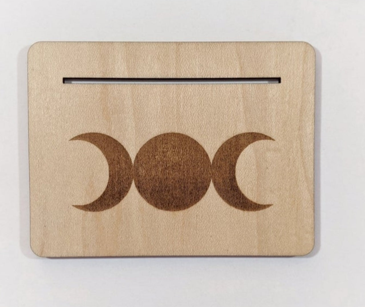 Triple Moon Tarot Card Stand - Card of the Day