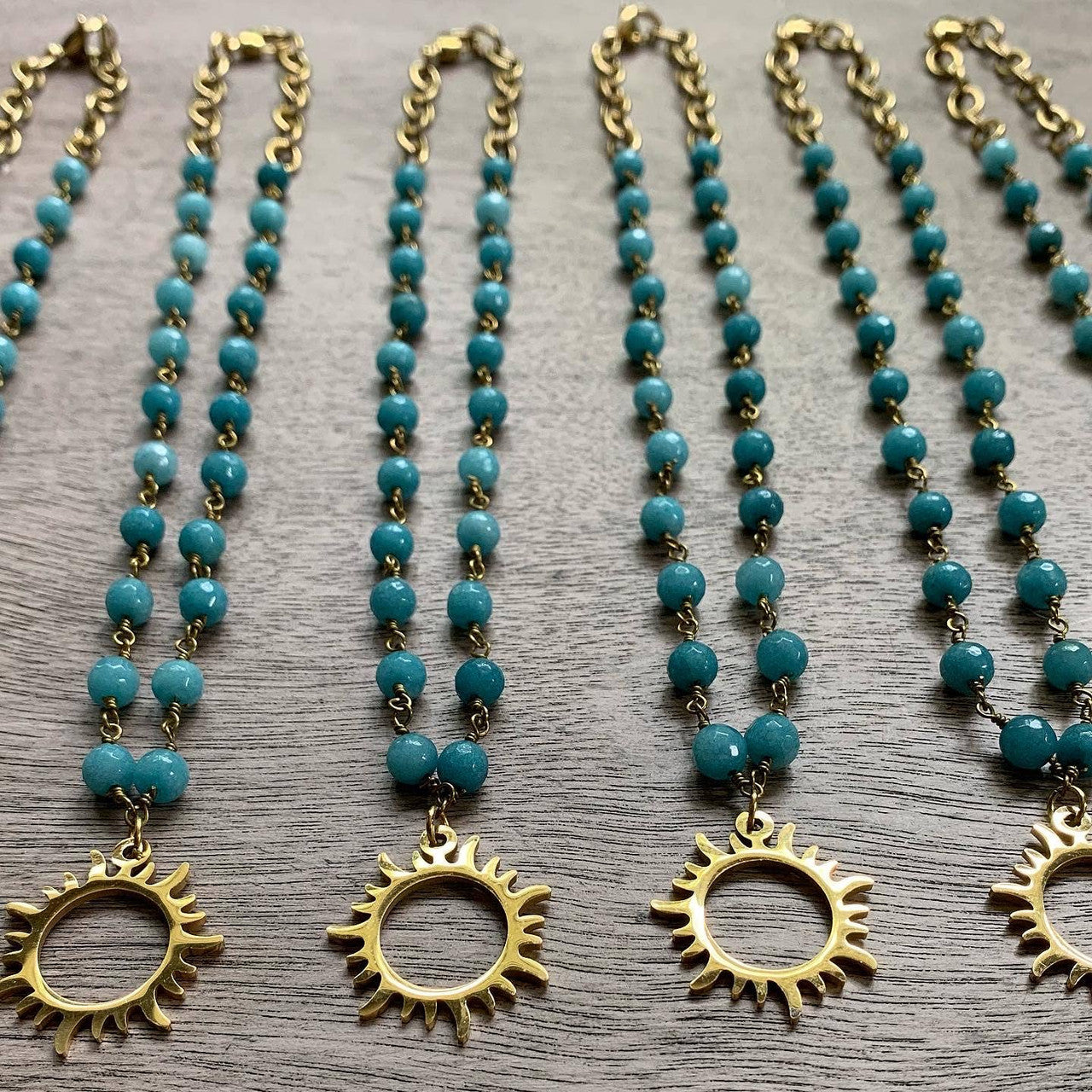 Evolve Botanica Chasing Cherubs Gifts and Accessories Helios Amazonite Necklace