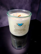Apparition Rocks Candle moody studio shot