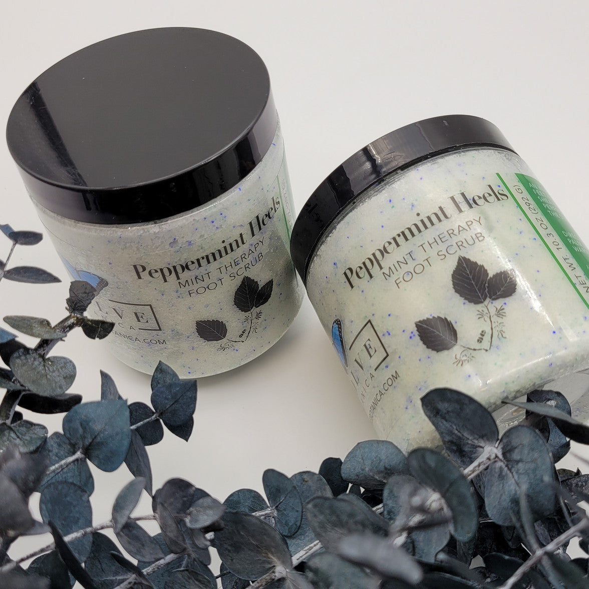 Skincare - Peppermint Heels Mint Therapy Foot Scrub Skincare Evolve Botanica