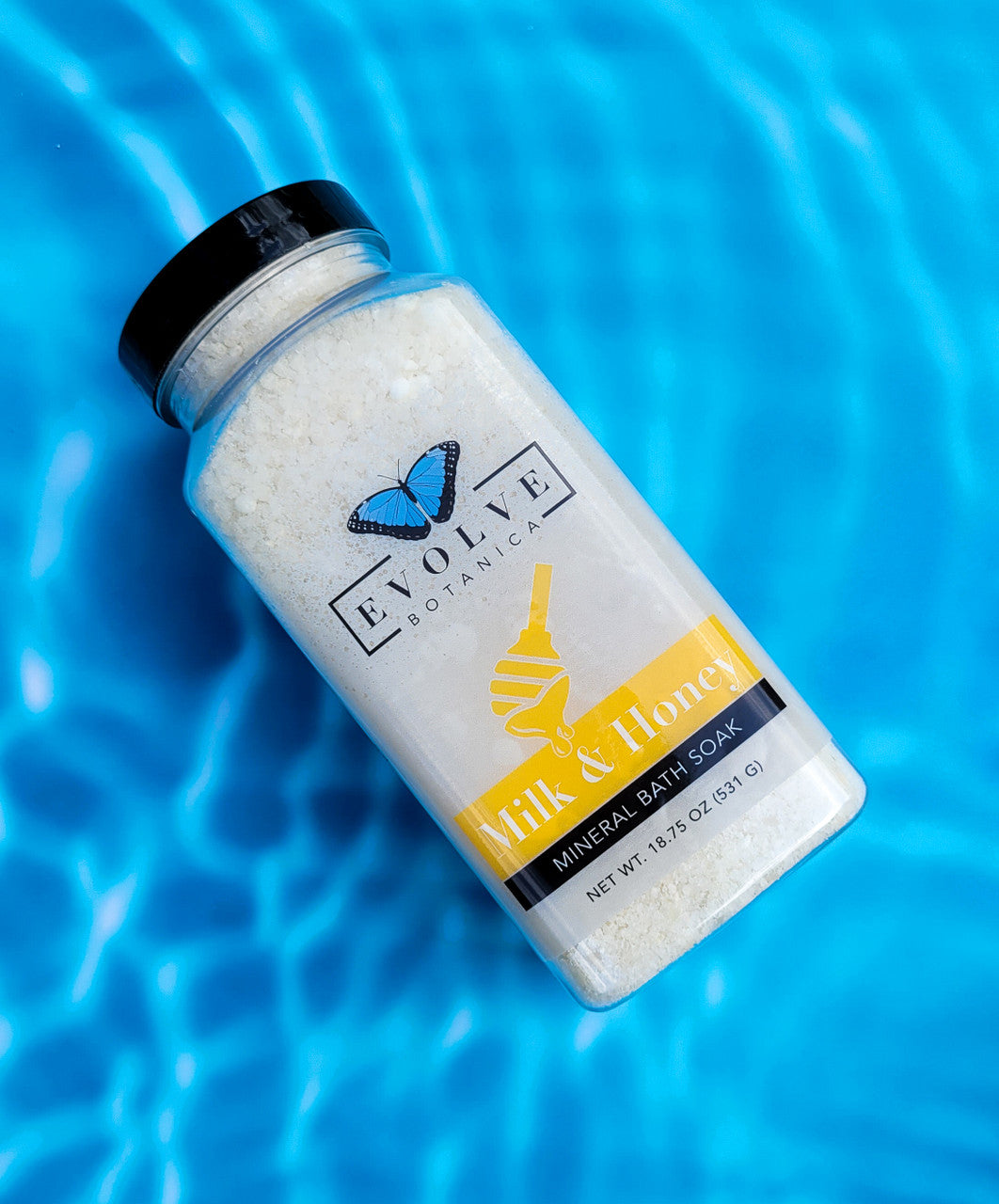 Mineral Soak - Milk & Honey (Bath Salt) Bath & Shower Evolve Botanica
