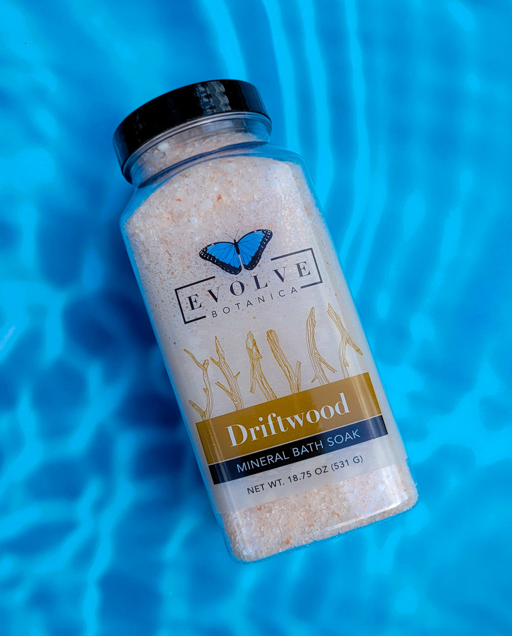 Mineral Soak - Driftwood (Bath Salt) Bath & Shower Evolve Botanica