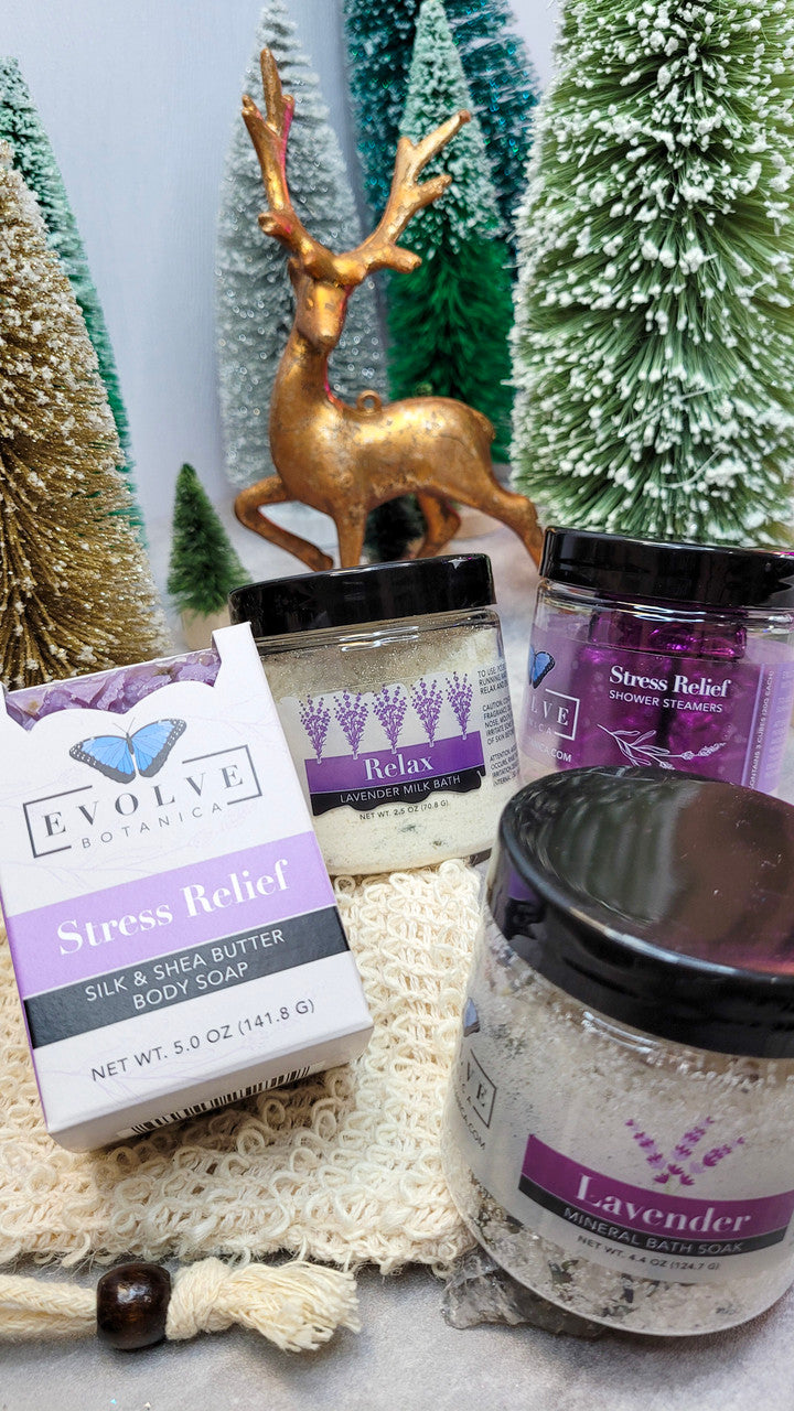 Evolve Botanica Gift Set - Stress Relief Deluxe