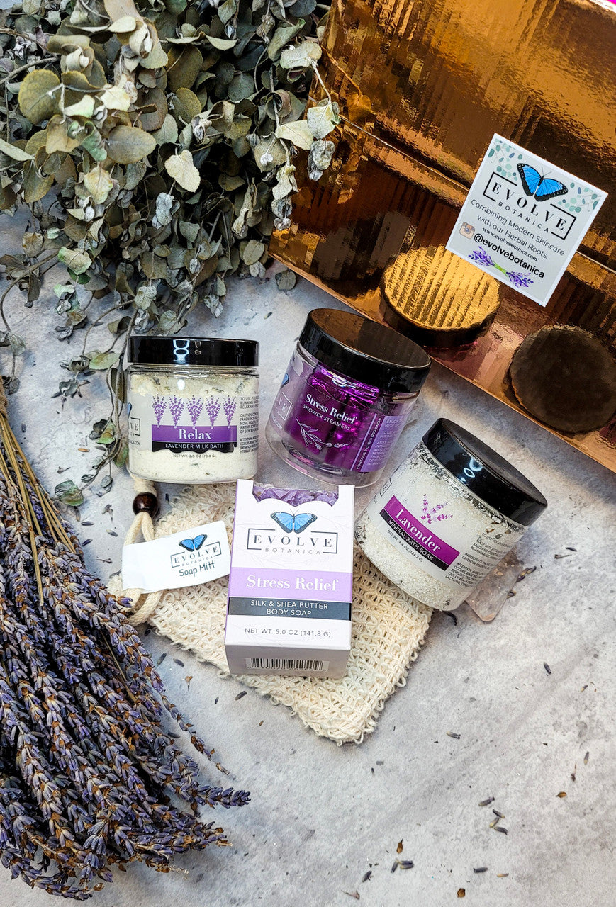 Evolve Botanica Gift Set - Stress Relief Deluxe