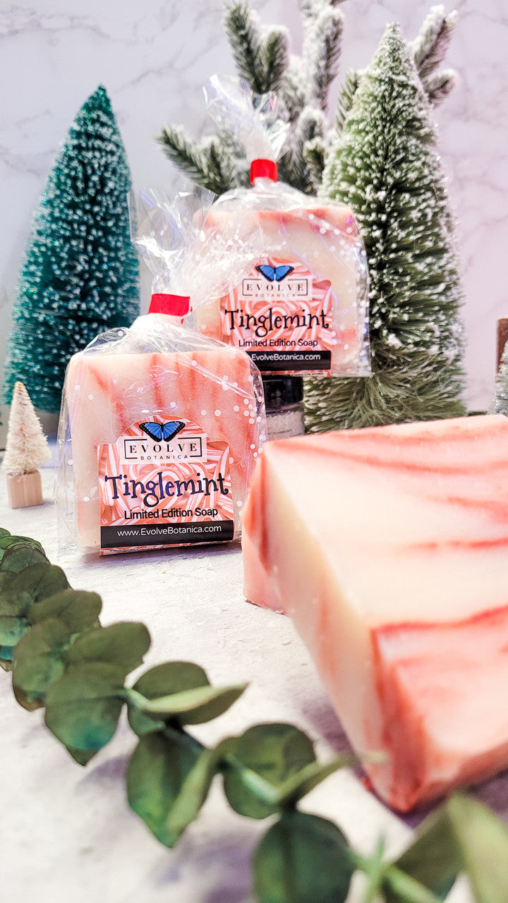 Evolve Botanica Specialty Soap - Tinglemint - Limited Edition (Gift Wrapped)