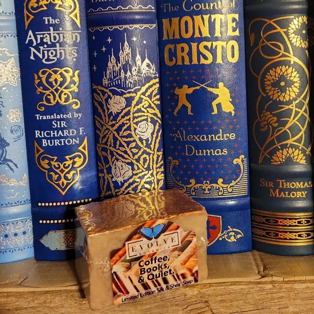 Evolve Botanica Specialty Soaps Specialty Soap - Coffee, Books, and Quiet (Limited Edition)