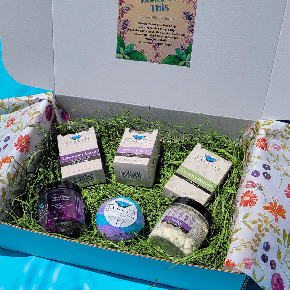 Evolve Botanica Shop All Gift Set - Relax & Chill Collection
