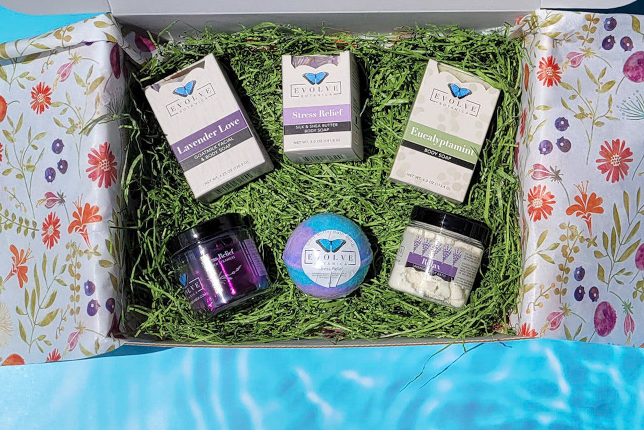Evolve Botanica Shop All Gift Set - Relax & Chill Collection