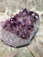 Evolve Botanica Crystal - Amethyst Candle Holder