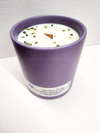 Evolve Botanica Farmers Market Candle - Garden Party (Wood Wick Gemstone Soy Candle)