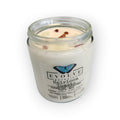 Evolve Botanica Classic 9oz Jam Jar Crystal Soy Candle - Heirloom Tomato (Prehnite & Red Jasper)