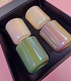 Essence & Intention Ritual Flight Spring Candle Gift Set (4-Piece Votive Collection)