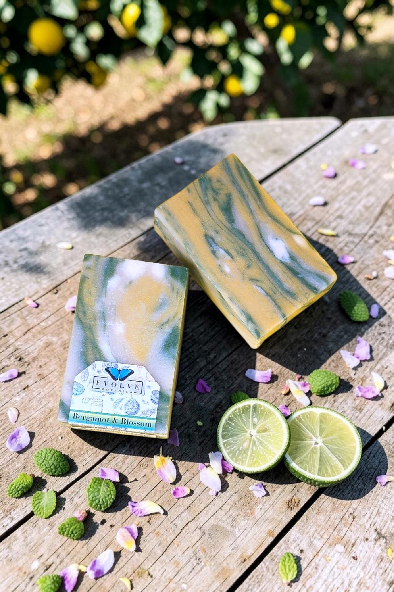 Seasonal Shea Butter Hand & Body Bar - Bergamot & Blossoms