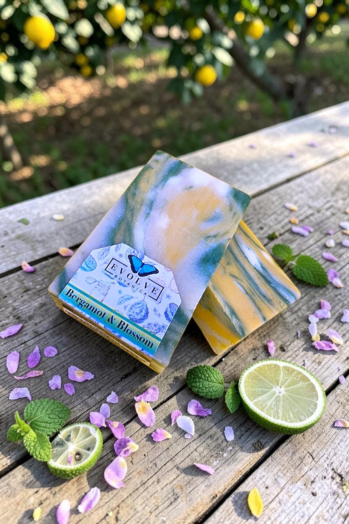 Seasonal Shea Butter Hand & Body Bar - Bergamot & Blossoms